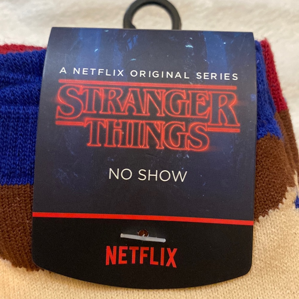 first season Stranger Things no show socks!